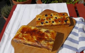 Kalácsok áfonyás, kakaós